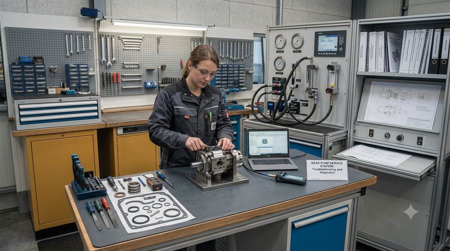 Zahnradpumpe – Instandsetzung bei Trinova Tec